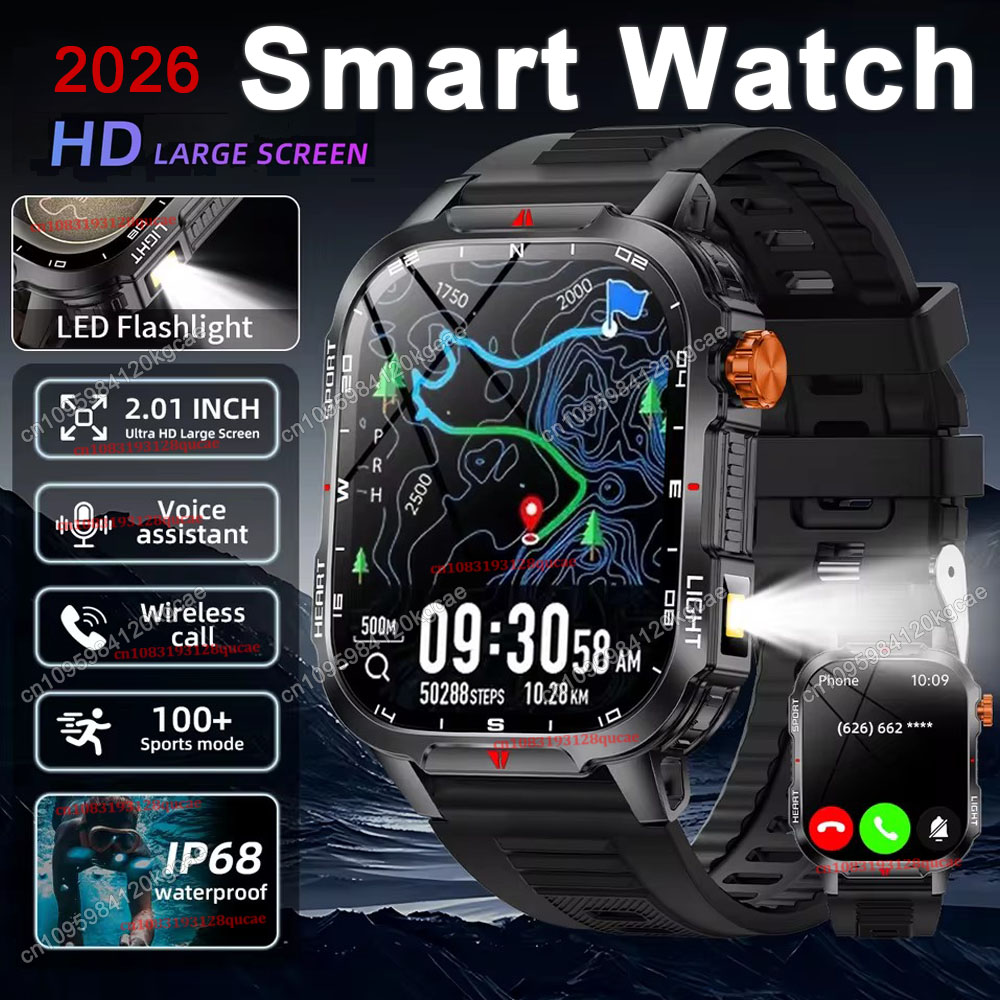 Smartwatch Watches For Women With Gps - Novo Smartwatch Militar Robusto 2026 com