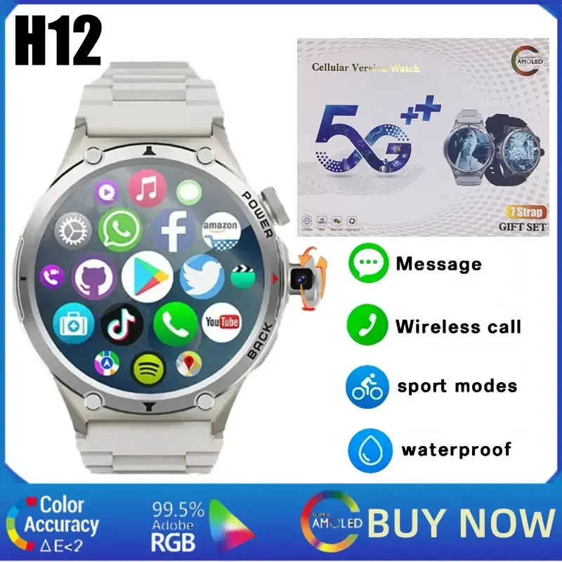Smartwatch Watches For Women With Gps - H12 Smartwatch Android 4G LTE com