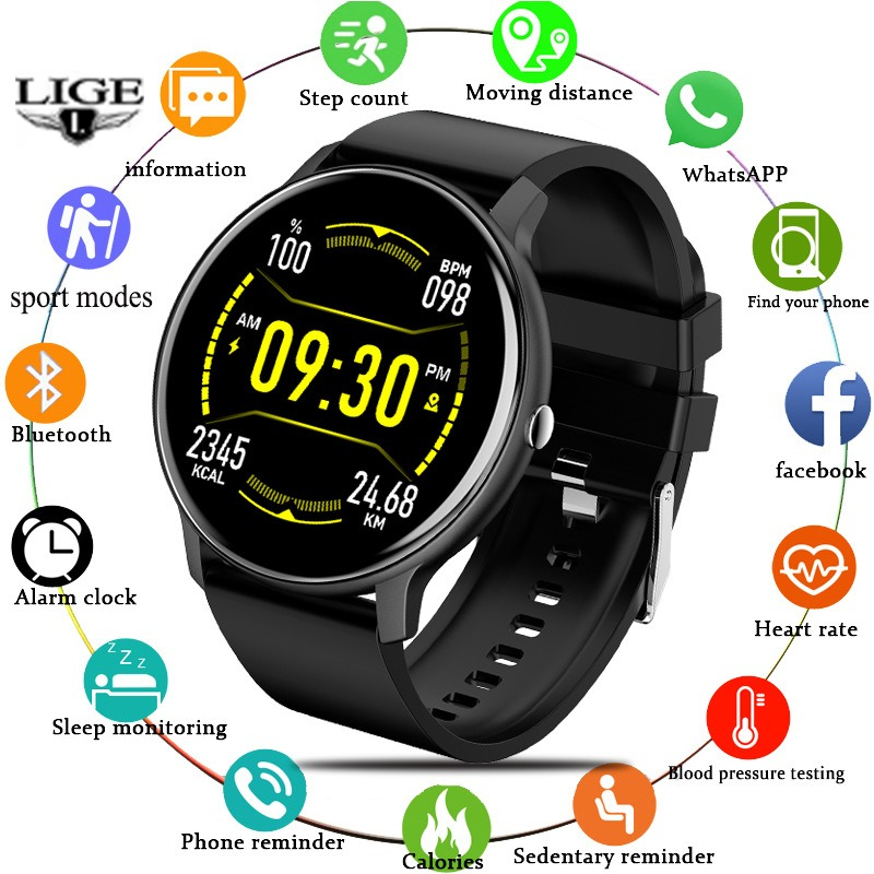 Relógio inteligente da marca L - Smartwatch Watches Brands For Women avaliação e preço