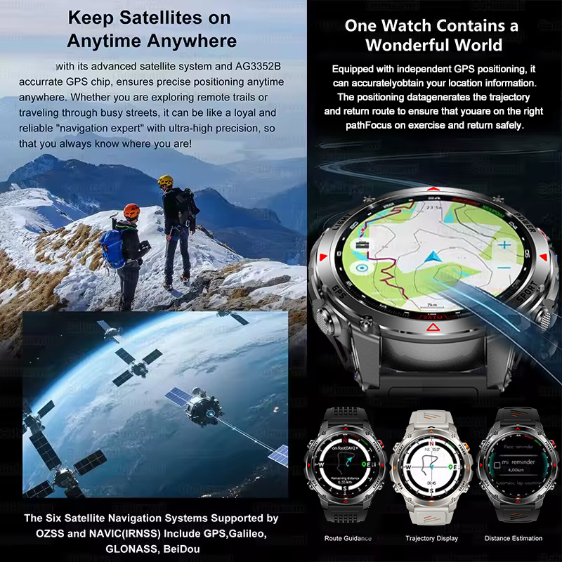 2025new relógio inteligente mi - Altimeter Compass Watch avaliação e preço