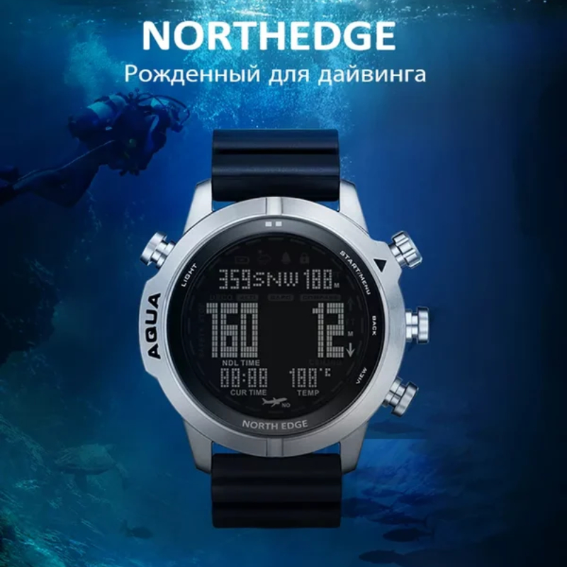 Relógio de mergulho profission - Altimeter Compass Watch avaliação e preço