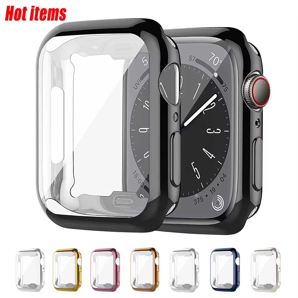 Capa para apple watch case 44m - Smartwatch Watches For Girls avaliação e preço