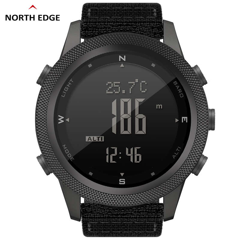 NORTE EDGE-Relógio Digital Mas - Altimeter Compass Watch avaliação e preço