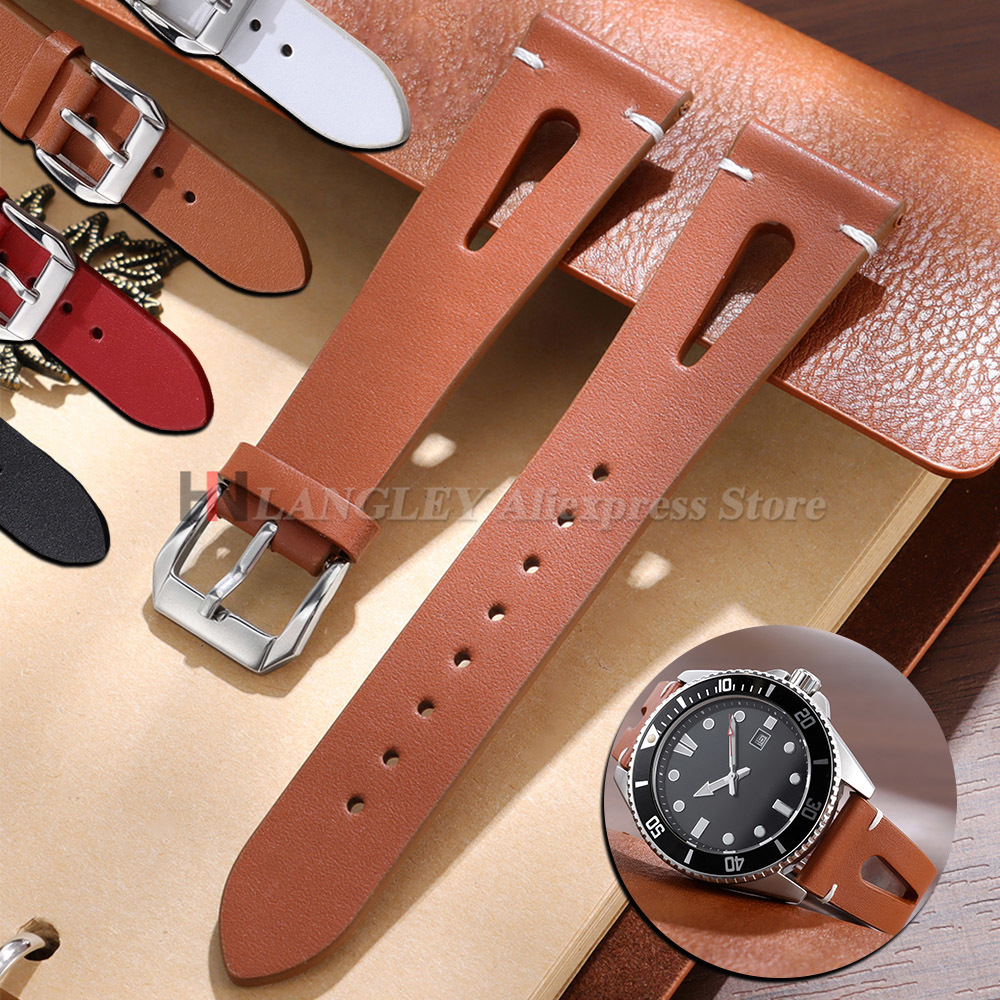 Pulseira de relógio em couro g - Smartwatch Vintage Watches For Women avaliação e preço