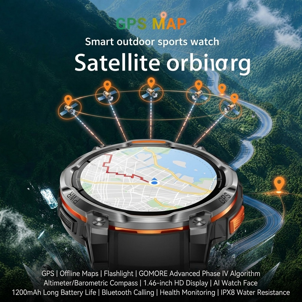 Novo Relógio Inteligente GPS c - Watch Vs Smartwatch avaliação e preço